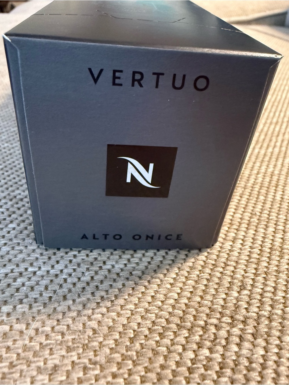 Nespresso Vertuo Alto Onice — Coffee Capsule Box (Gray)